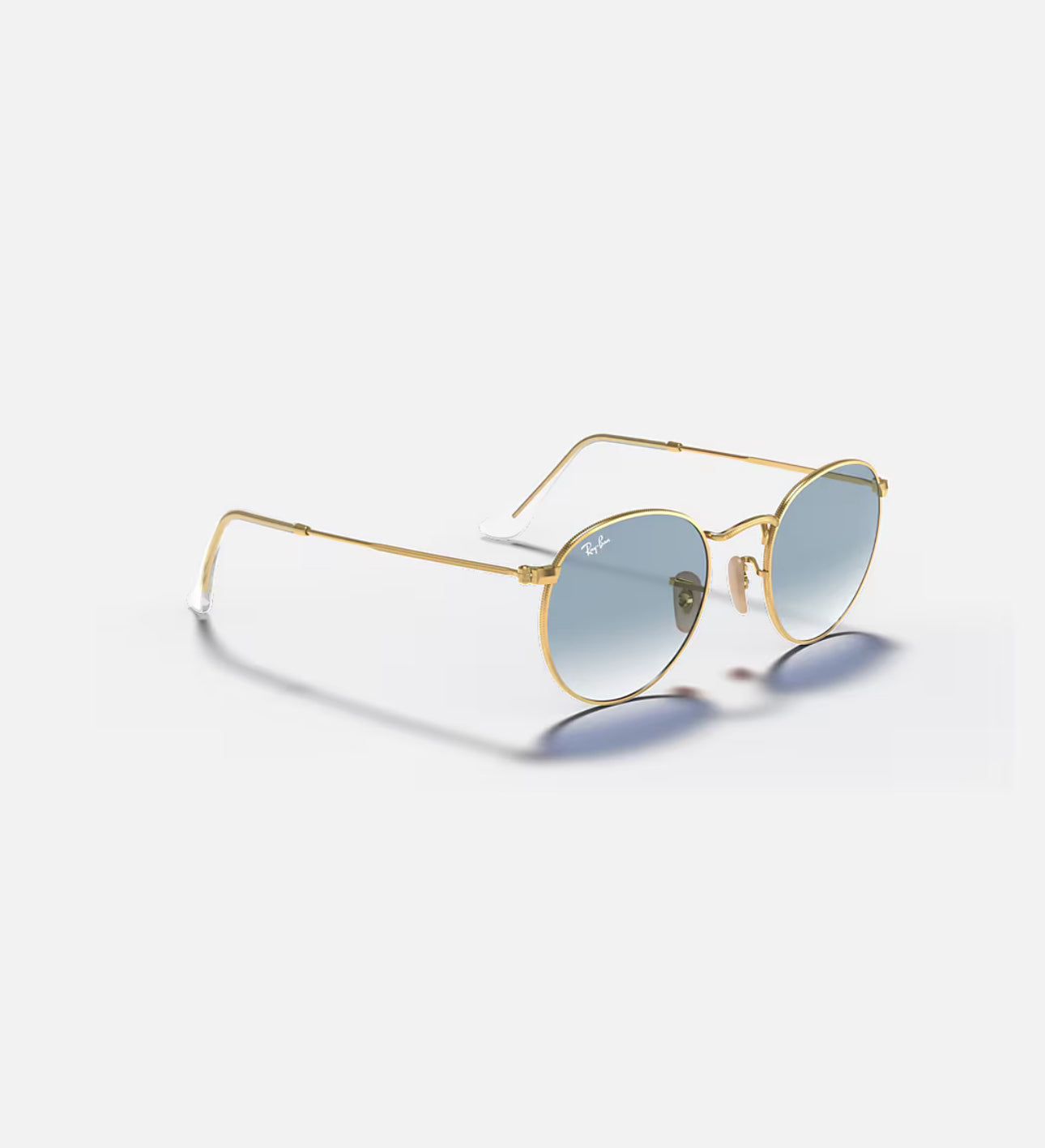 RAYBAN ROUND FLAT LENSES SUNGLASSES
