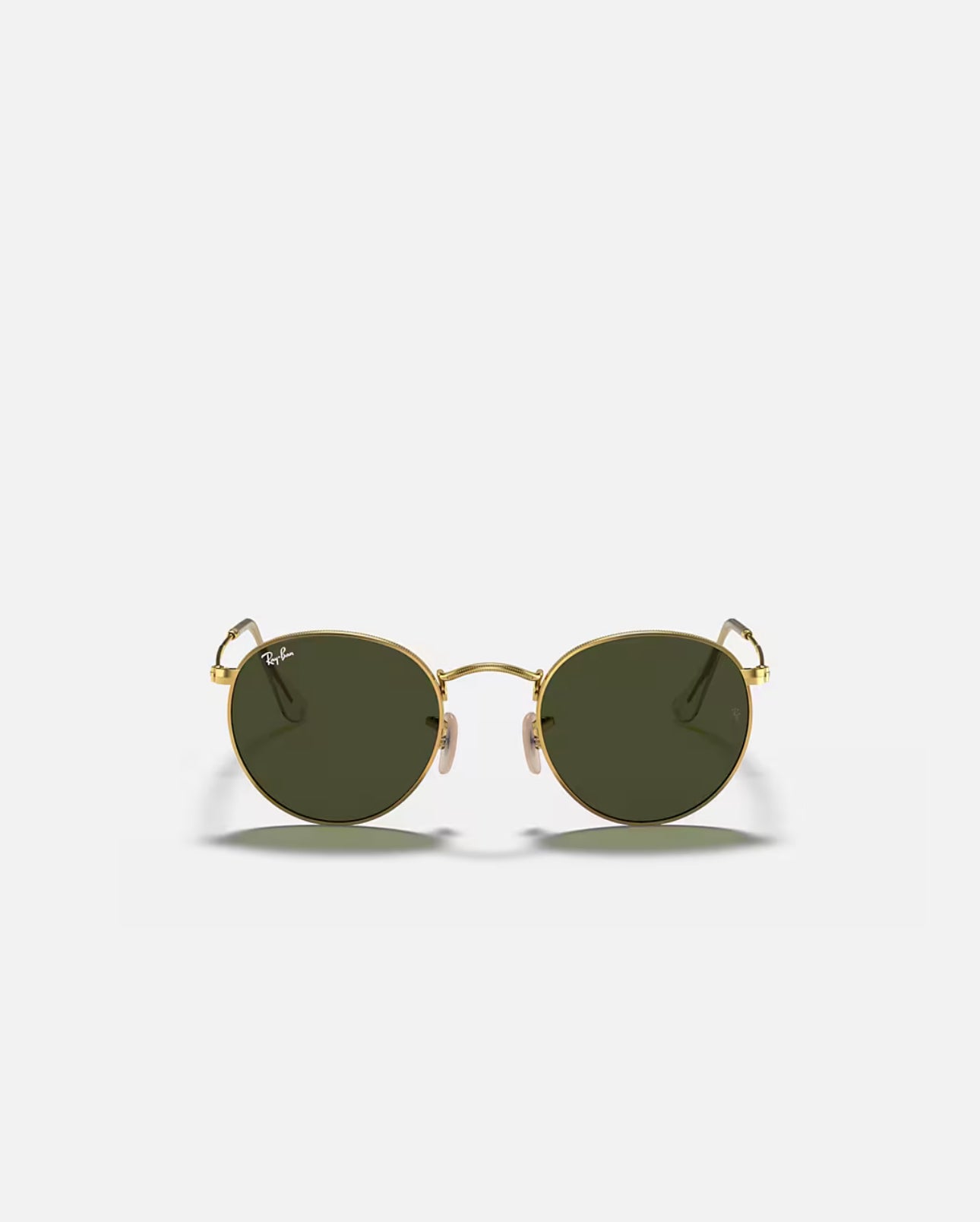 RAYBAN ROUND METAL SUNGLASSES Polished Arista Gold
LENSES G-15 Green