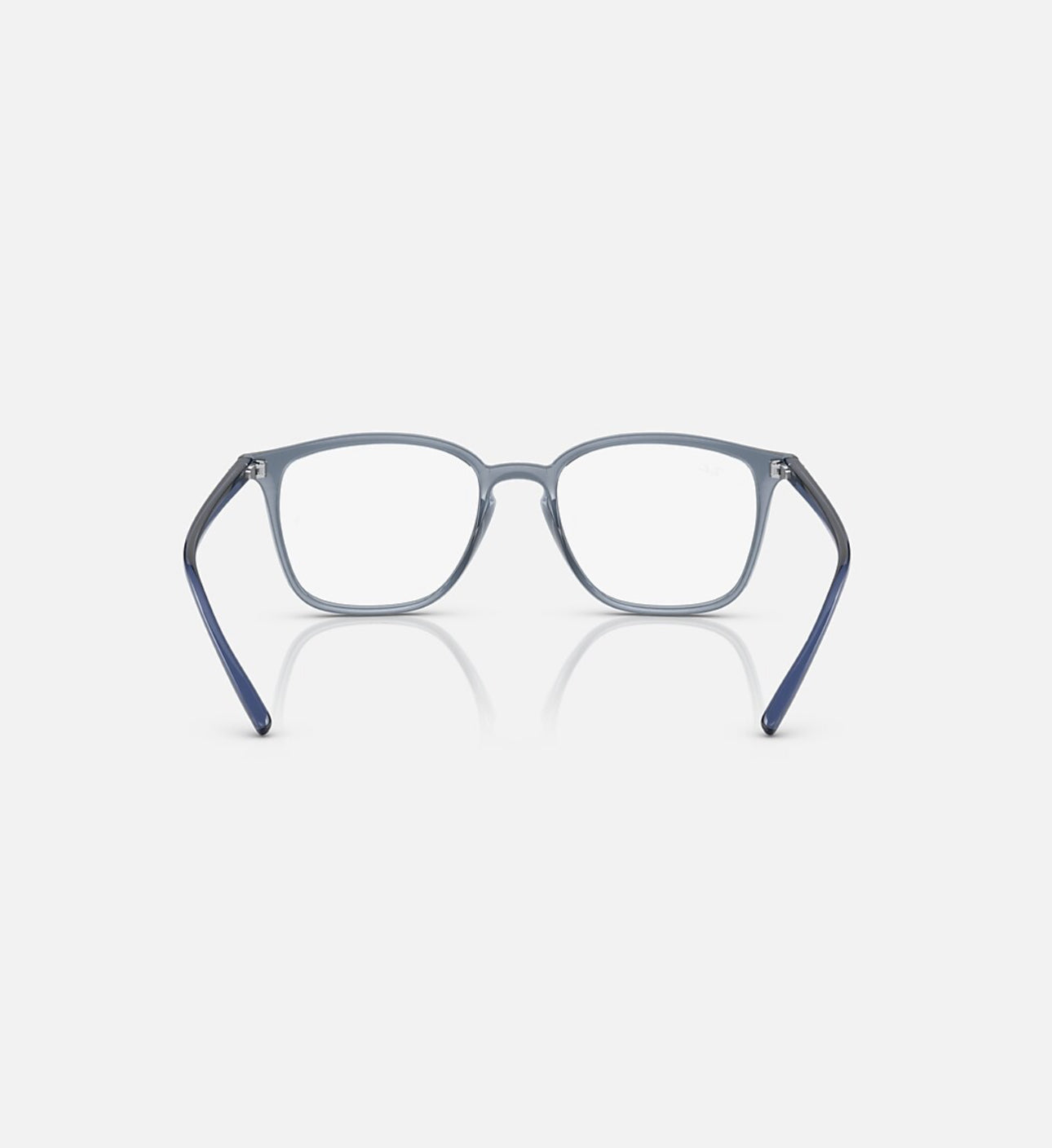 RAYBAN RB7185 Eyeglasses with Transparent Dark Blue Frame