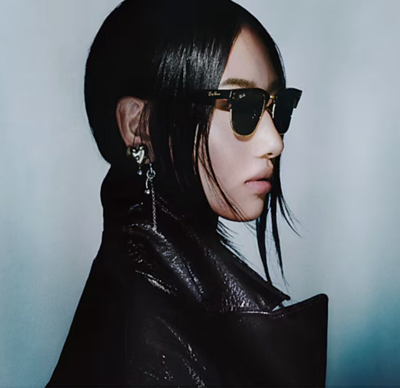 RAYBAN CLUBMASTER REVERSE SUNGLASSES