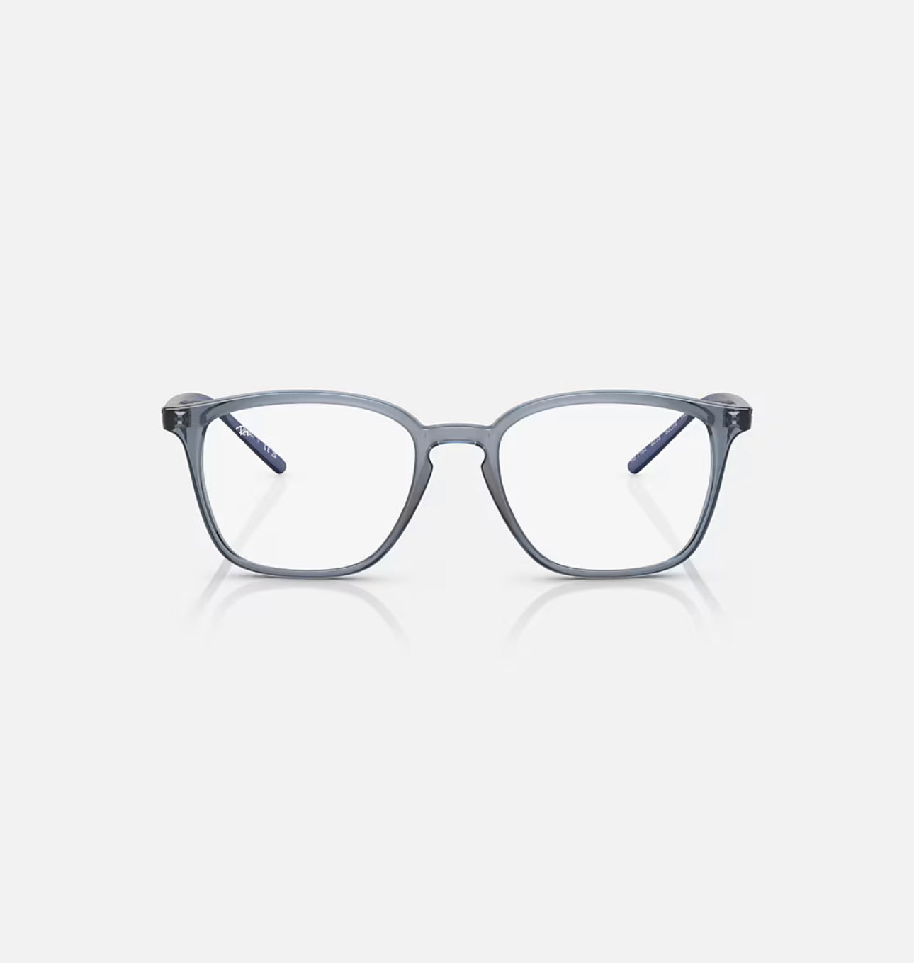 RAYBAN RB7185 Eyeglasses with Transparent Dark Blue Frame