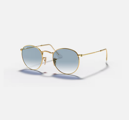 RAYBAN ROUND FLAT LENSES SUNGLASSES