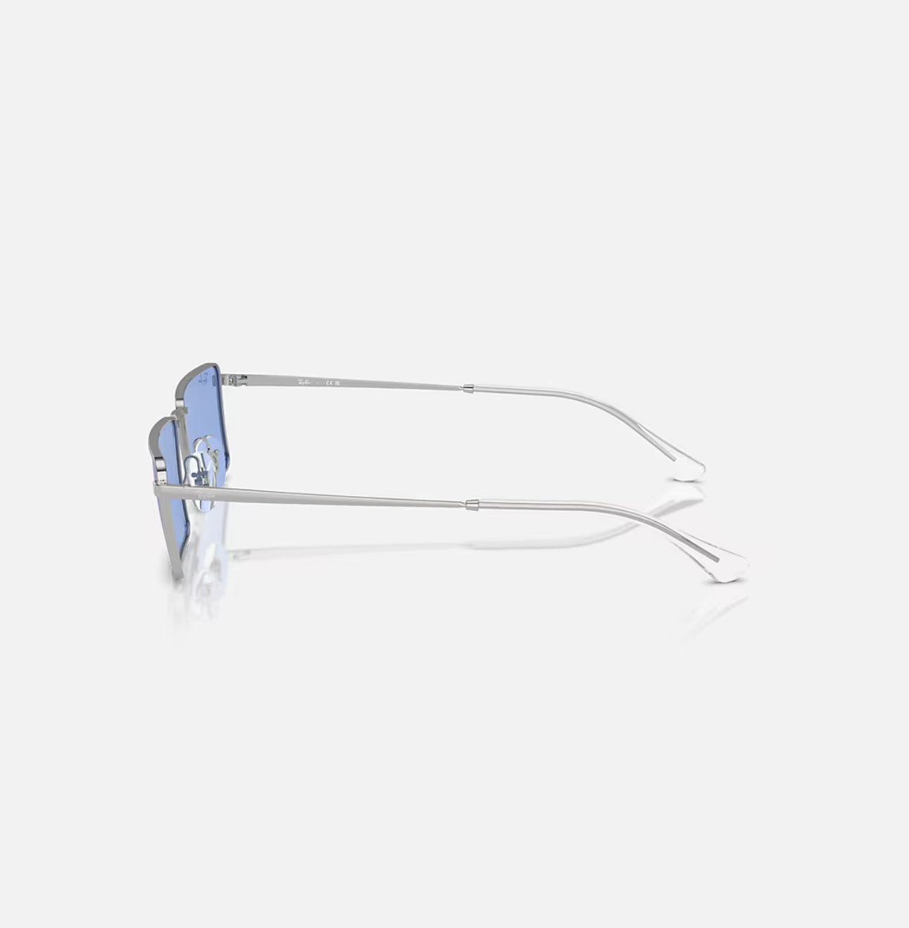 RAYBAN SUNGLASSES EMY BIO-BASED in Silver and Blue - RB3741