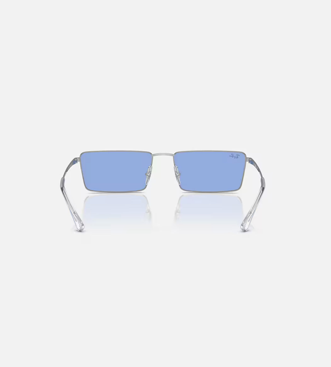 RAYBAN SUNGLASSES EMY BIO-BASED in Silver and Blue - RB3741