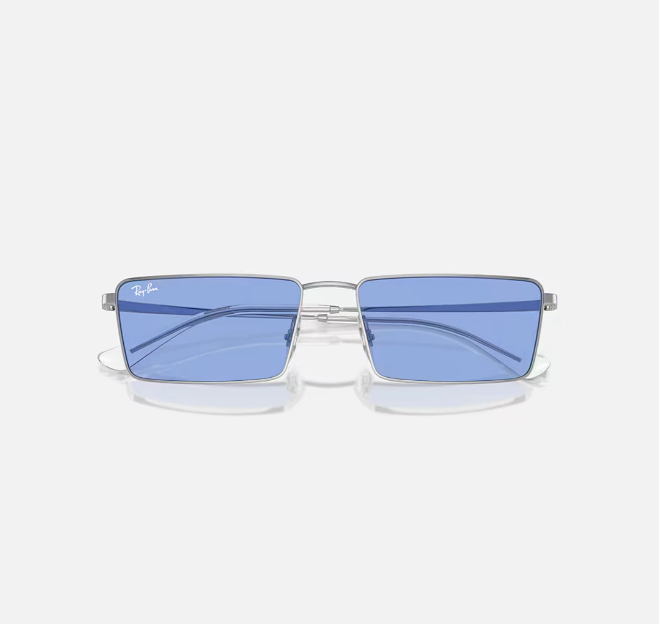 RAYBAN SUNGLASSES EMY BIO-BASED in Silver and Blue - RB3741