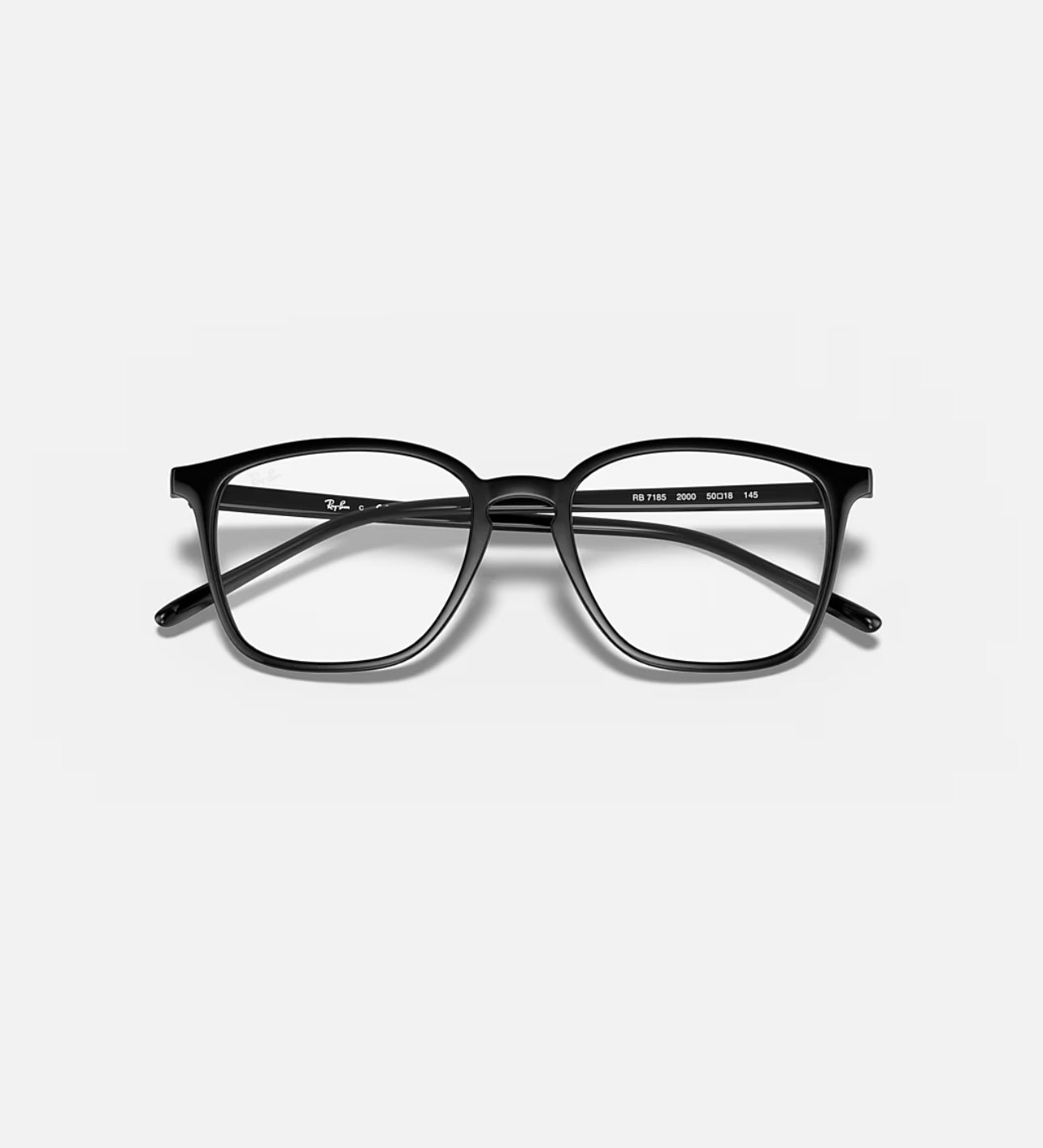 RAYBAN RB7185 Eyeglasses with Black Frame