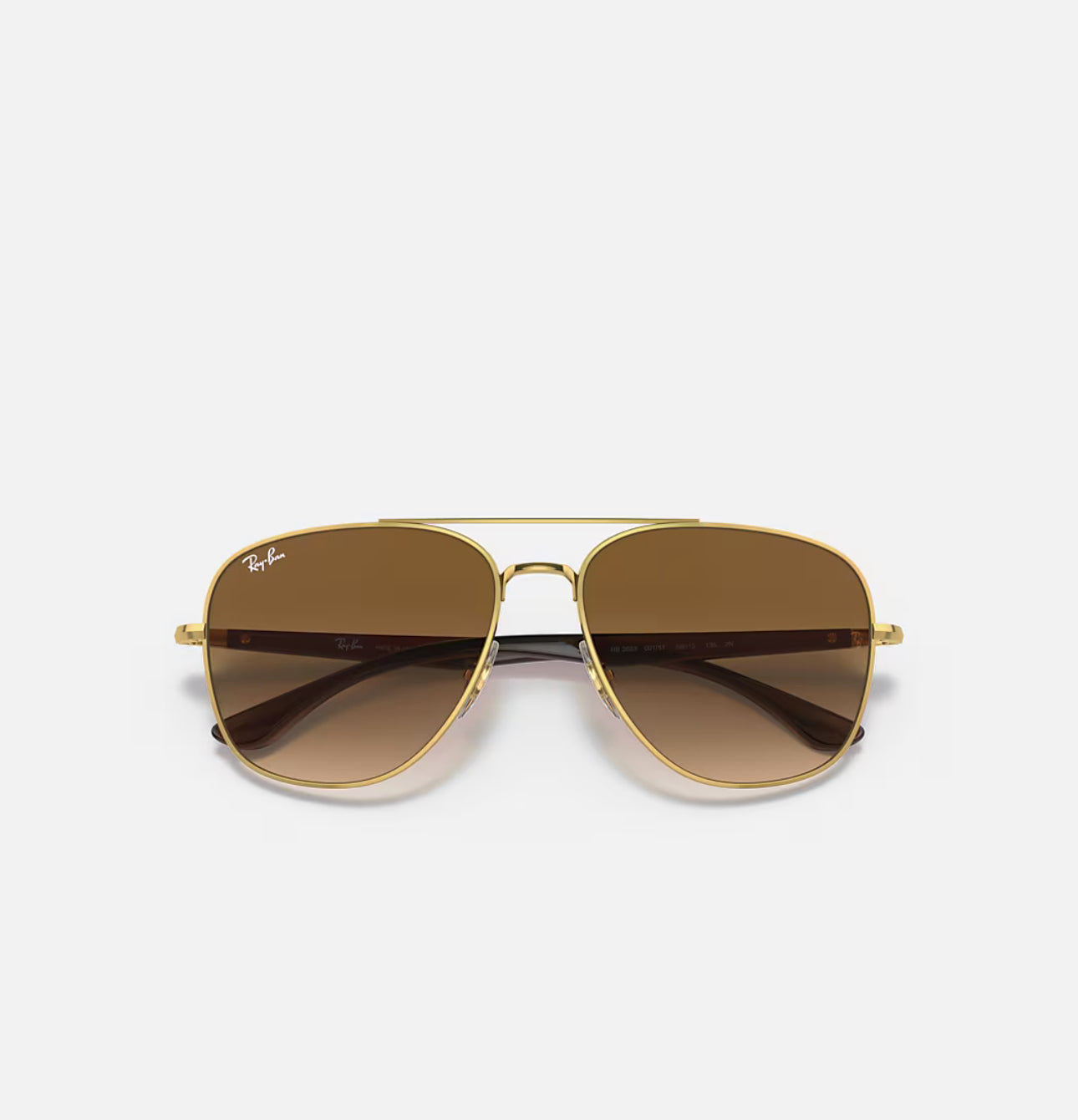 RAY BAN SUNGLASSES RB3683 in Arista Gold and Brown