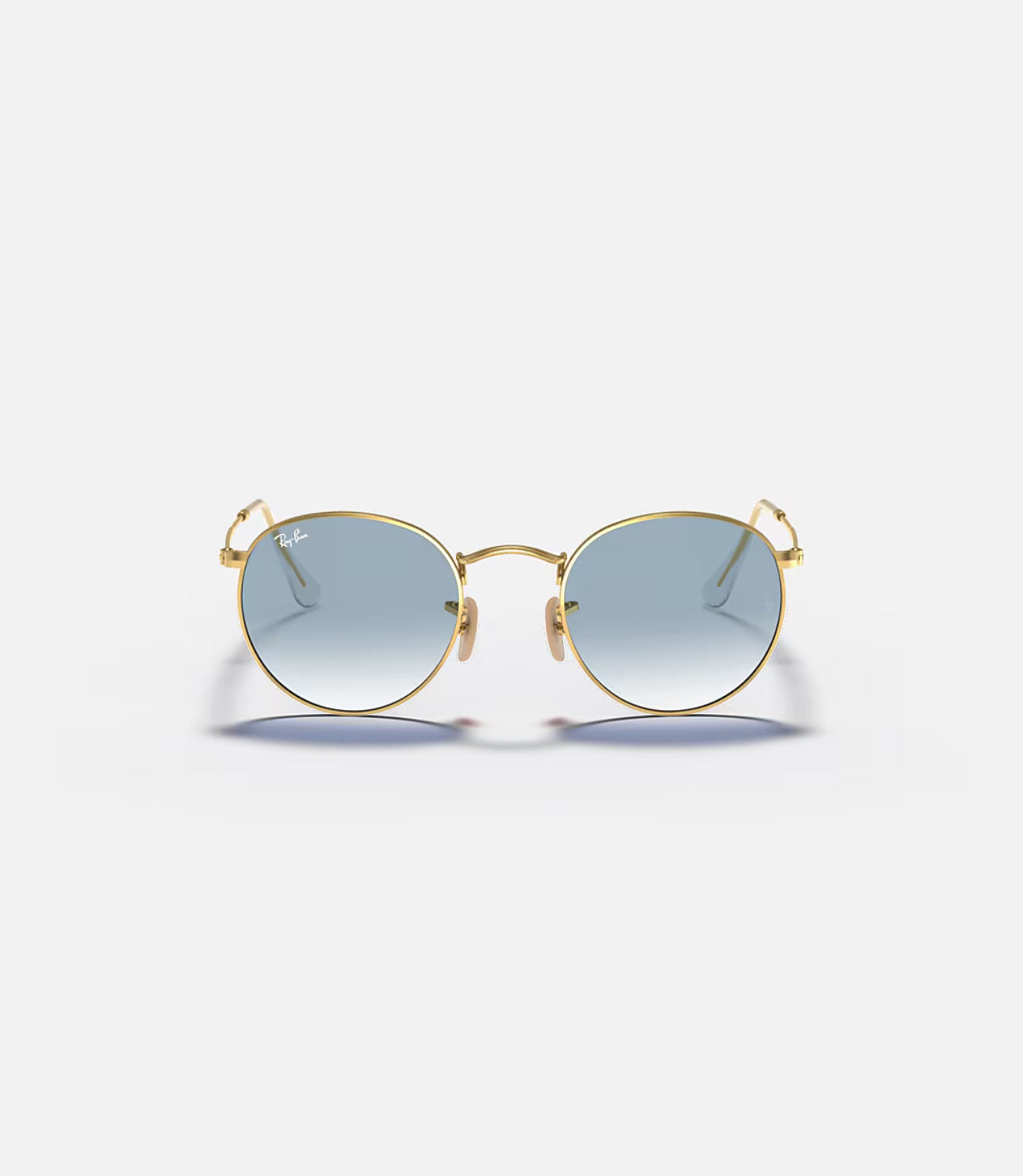 RAYBAN ROUND FLAT LENSES SUNGLASSES