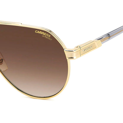 Carrera Men 1067 Teardrop Frame Pilot Sunglasses