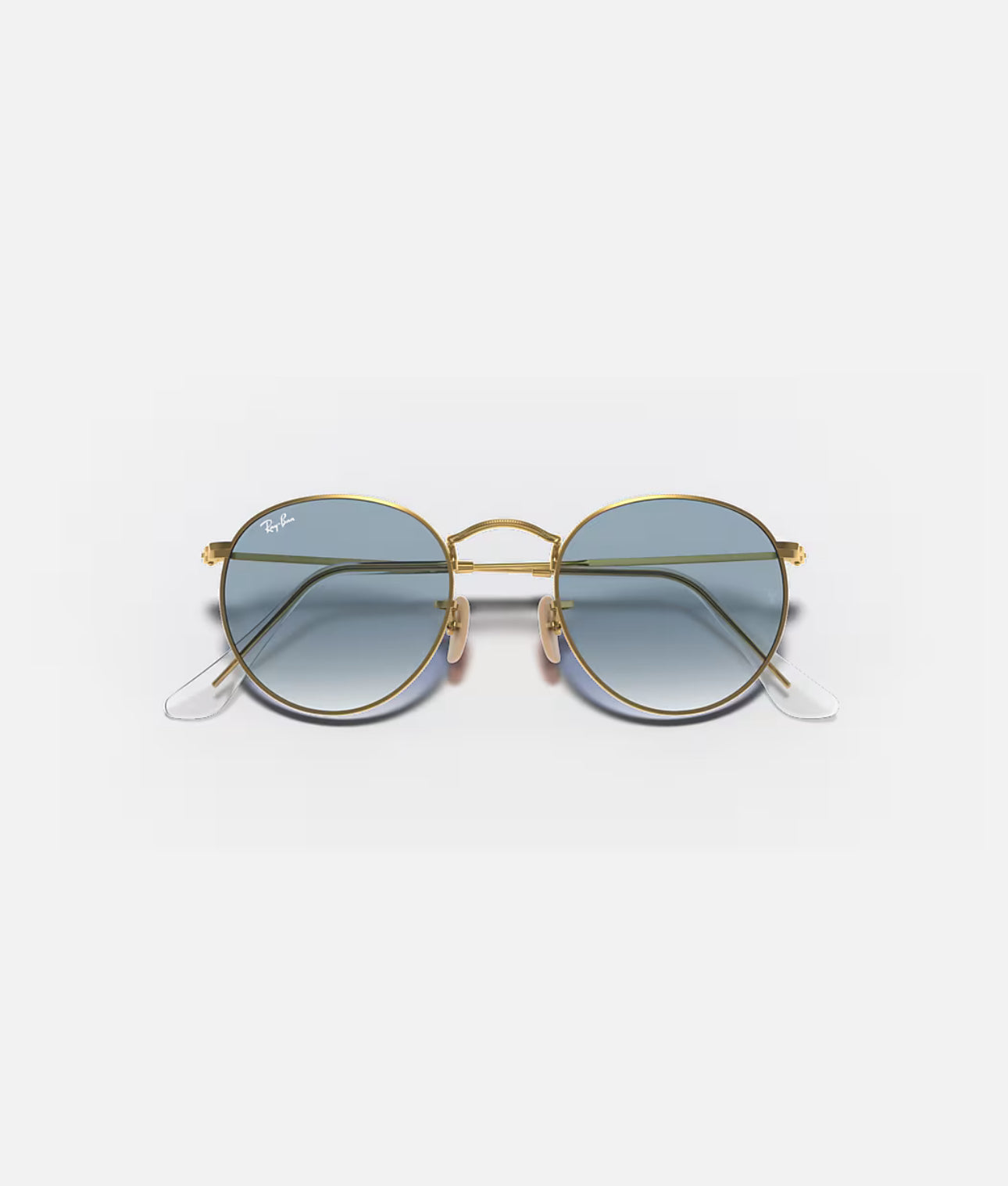 RAYBAN ROUND FLAT LENSES SUNGLASSES
