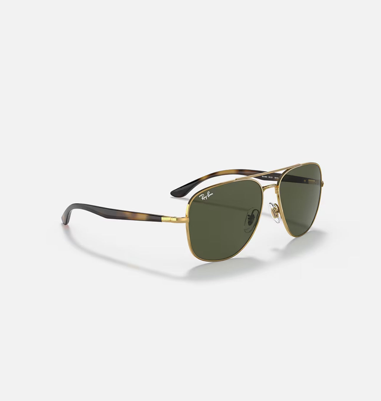 RAY BAN SUNGLASSES RB3683 in Arista Gold and Black