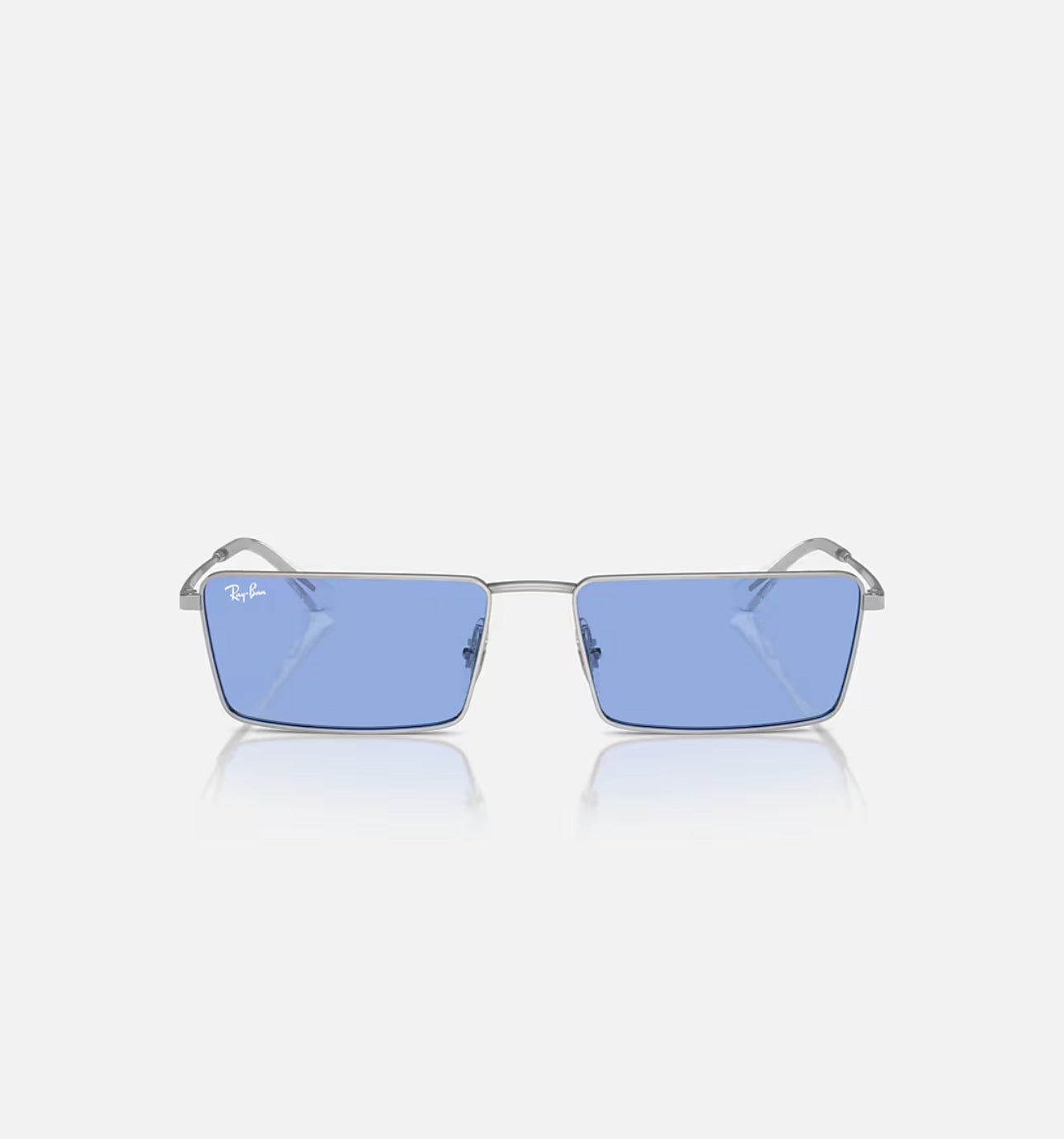 RAYBAN SUNGLASSES EMY BIO-BASED in Silver and Blue - RB3741