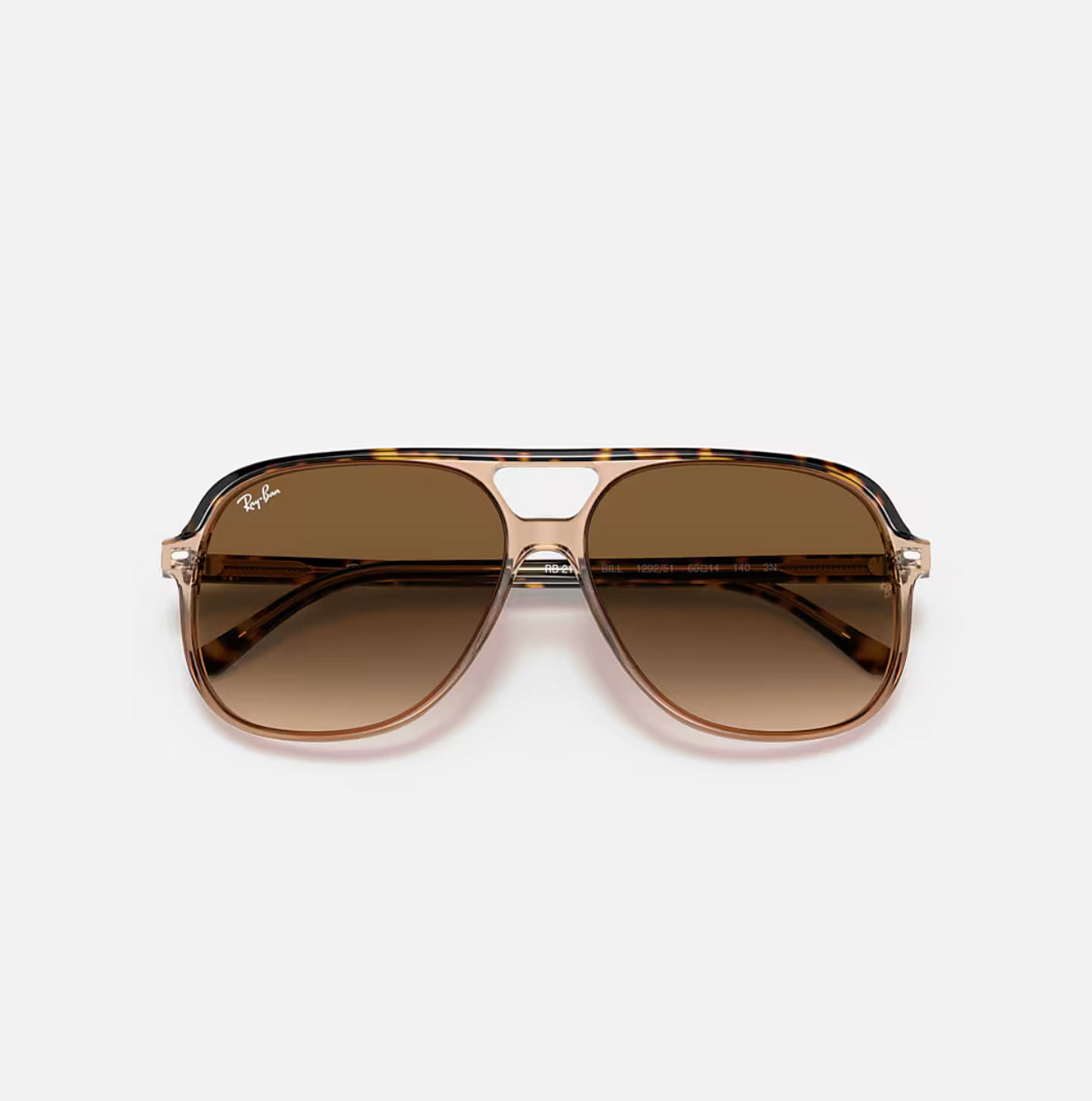 RAY BAN BILL Sunglasses in Havana and B-15 Brown-RB2198